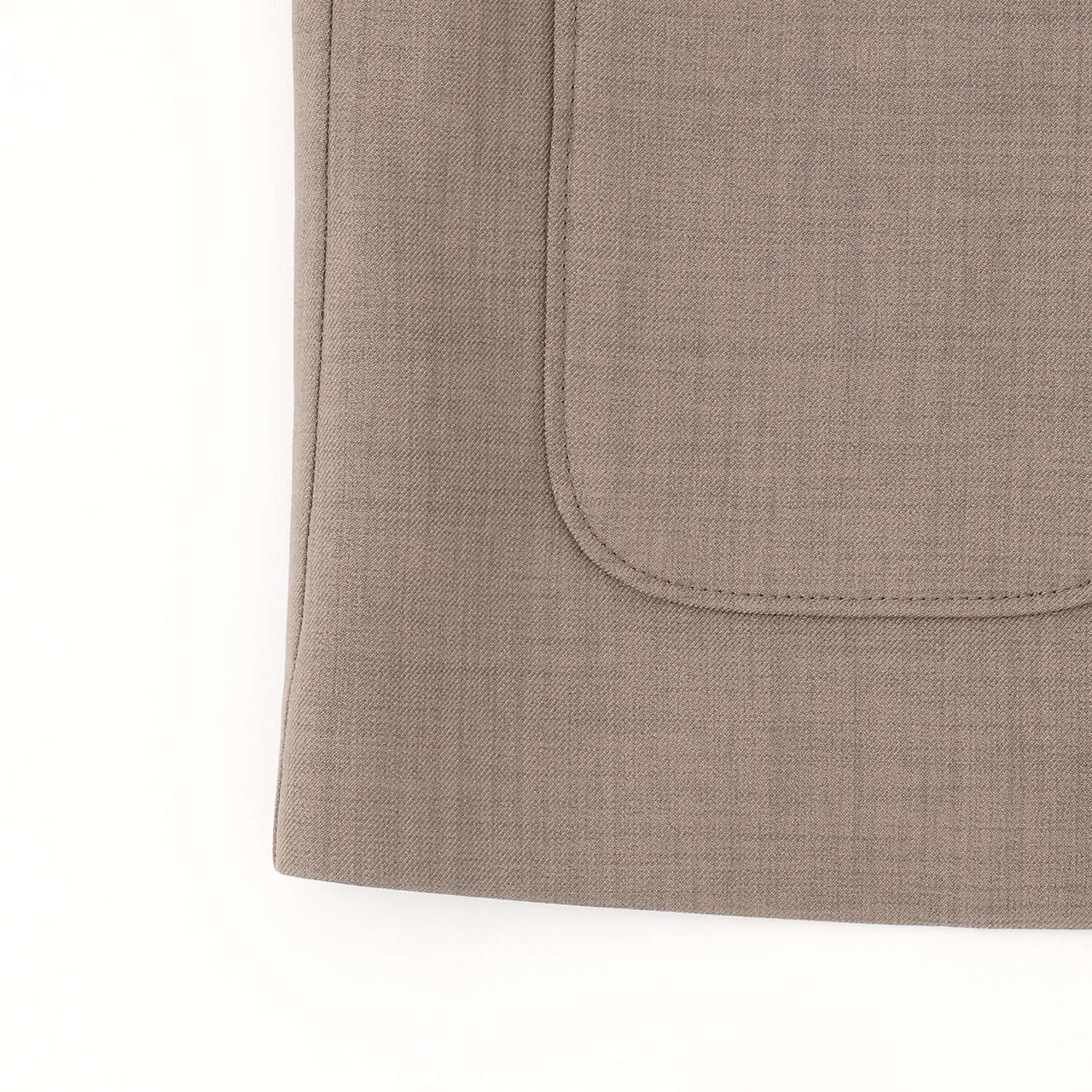 Semi-Formal No-Collar Jacket + Long Pants Set,Greige, large image number 18