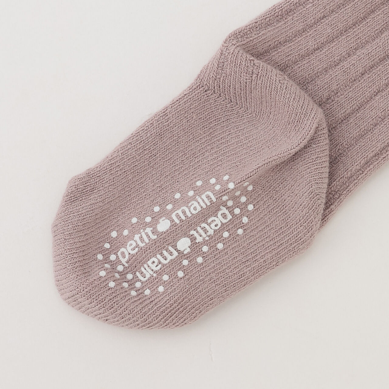 Tulle Frill Knee-High Socks,Mocha tea, large image number 3