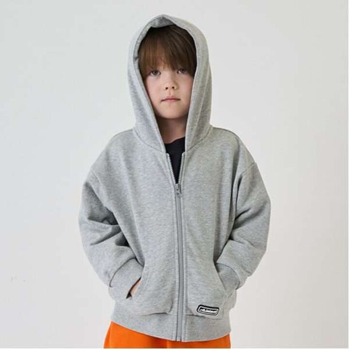 Anti-Stain Finish Silicone Patch Zip-Up Parka,Black, medium image number 8