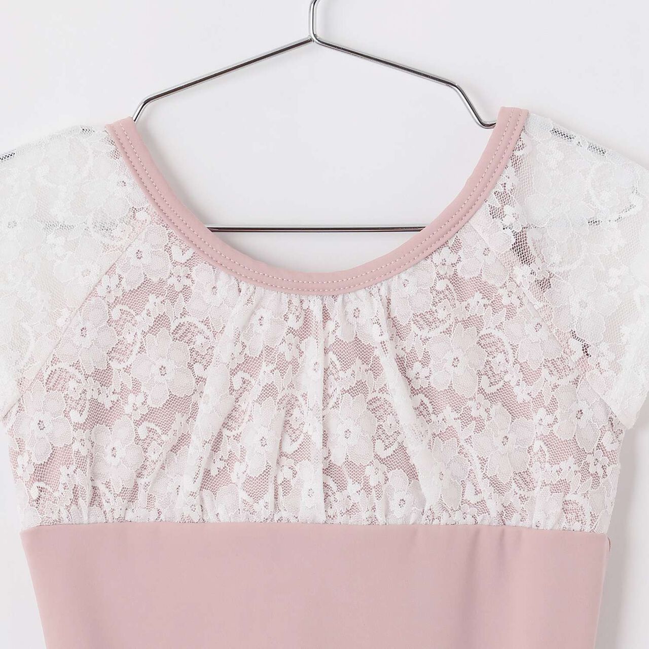 Ballet Lace Leotard Set,Light green, large image number 8