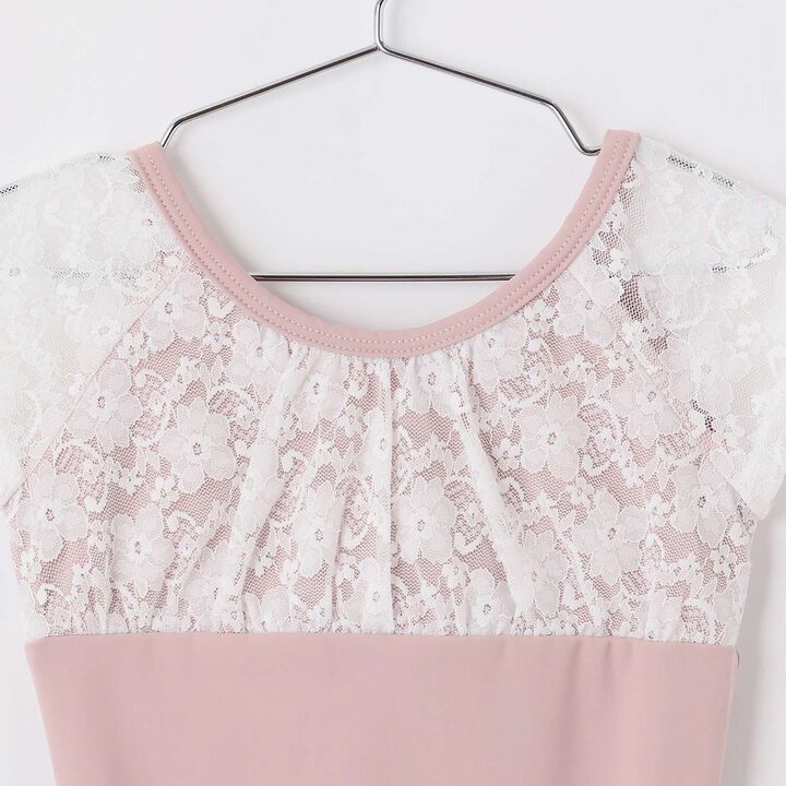 Ballet Lace Leotard Set,Light green, medium image number 8