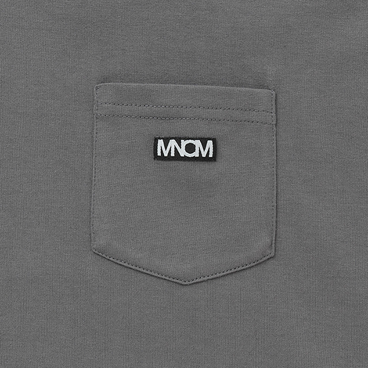 [MNCM] [Coordinatable Setup] Comfortable Jersey Fabric Pocket Big T-Shirt,Black, large image number 7