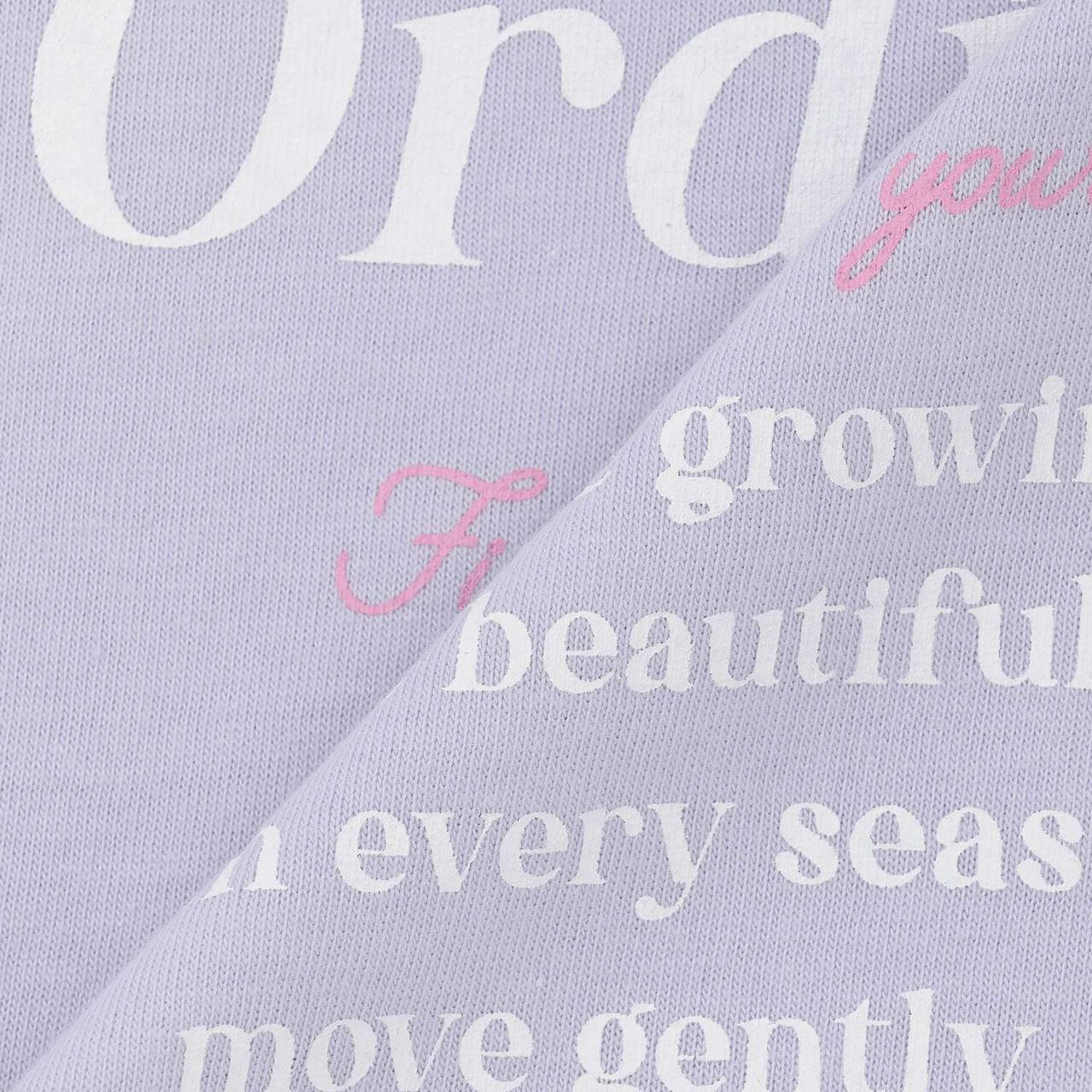 [2WAY・Quick-Dry Absorbent] T-Shirt with Clear Belt,Lavender, large image number 10