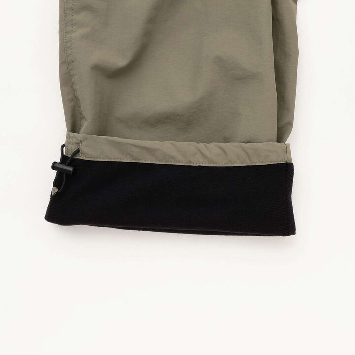 Nylon Brushed Lined Cargo Pants,Khaki, medium image number 7