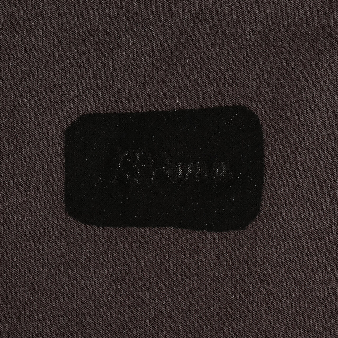Wide Silhouette Short Sleeve T-Shirt with Contrasting Back Panel,Charcoal gray, large image number 10