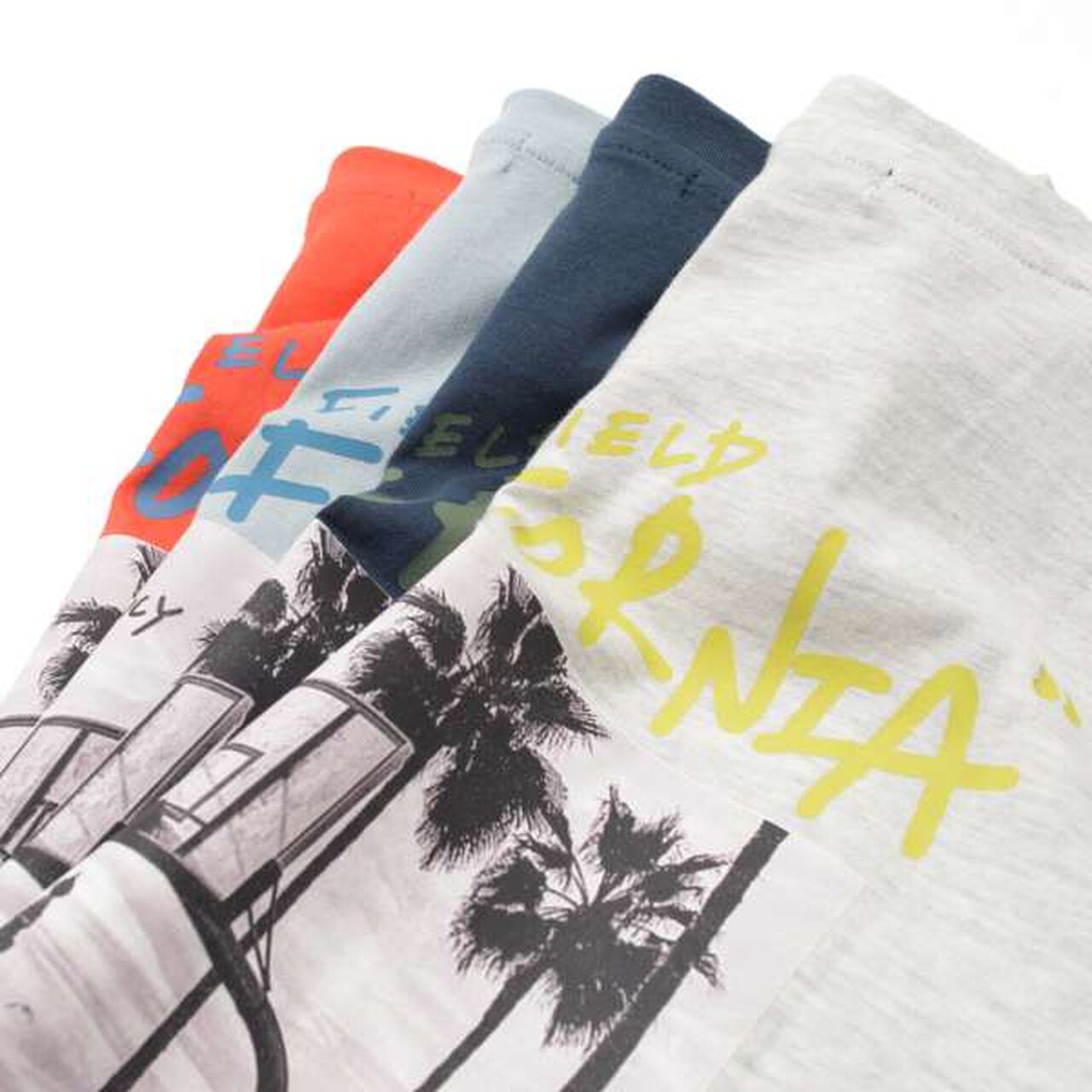 [Anti-Stain] Resort Back Print Short Sleeve T-Shirt,Navy, large image number 12