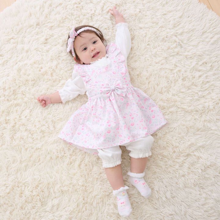 Rabbit Embroidery 2-Way All-in-One,Light pink, medium image number 10