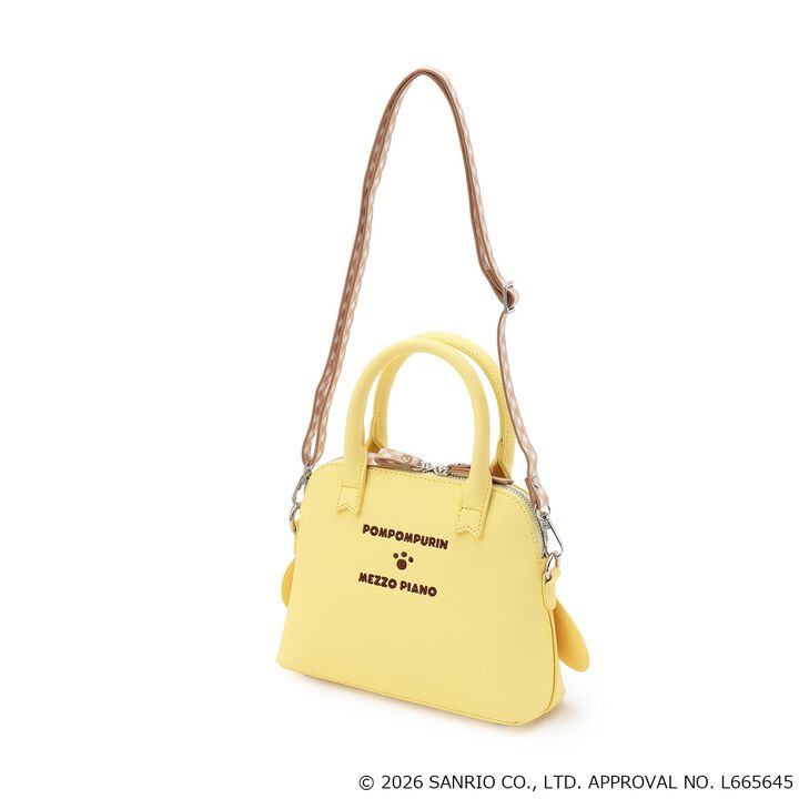 [Pompompurin] Boston Shoulder Bag,Yellow, medium image number 1