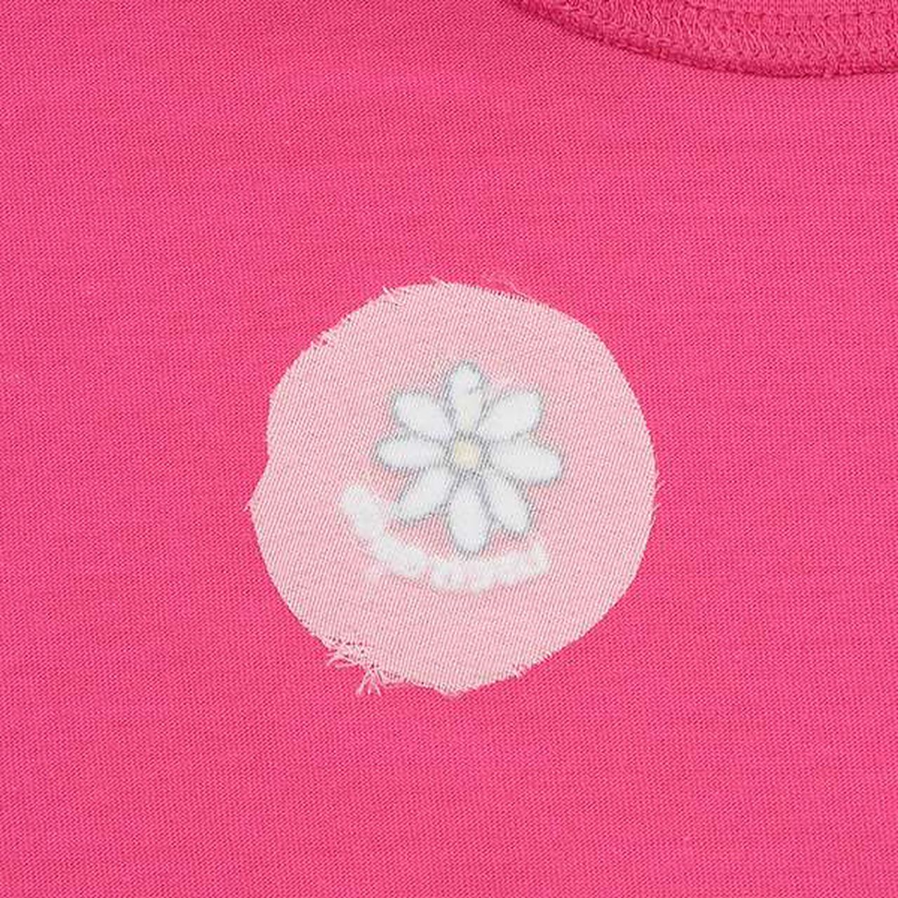 Water-Repellent Single-Point Embroidery T-Shirt,Purple, large image number 3