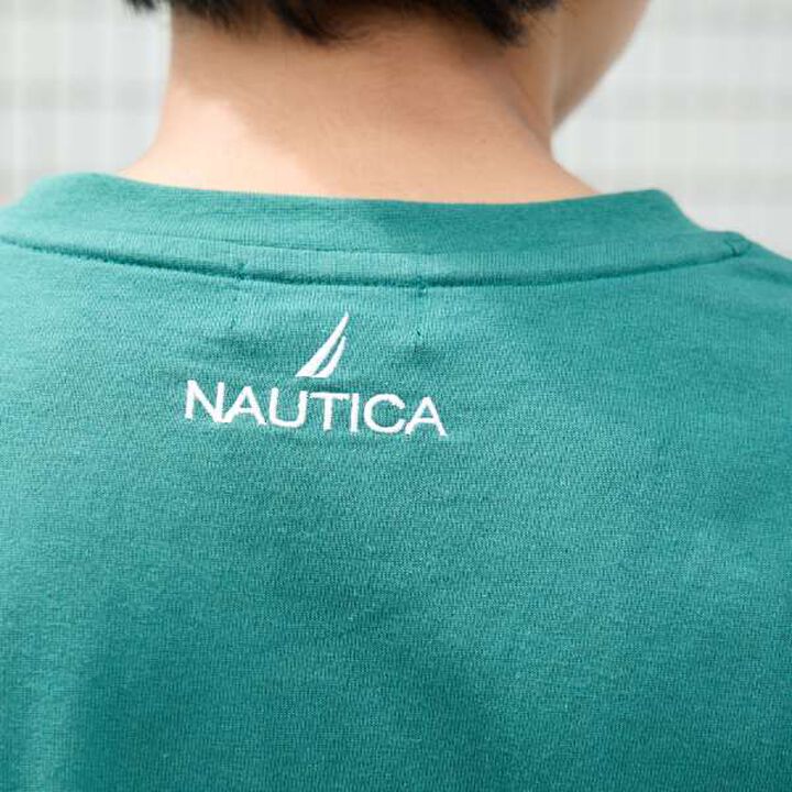 Nautica Appliqué Long Sleeve T-Shirt,Green, medium image number 16