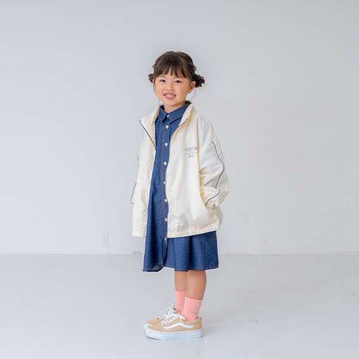 Reflective Windbreaker,Ivory, medium image number 0