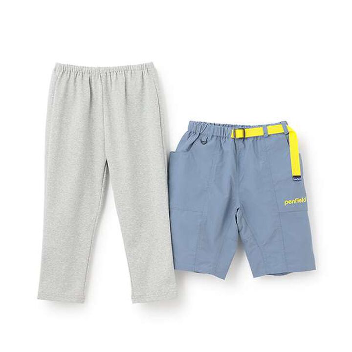 [Penfield] Water and Land Use Matching with Dad Shorts Leggings,Black, medium image number 2