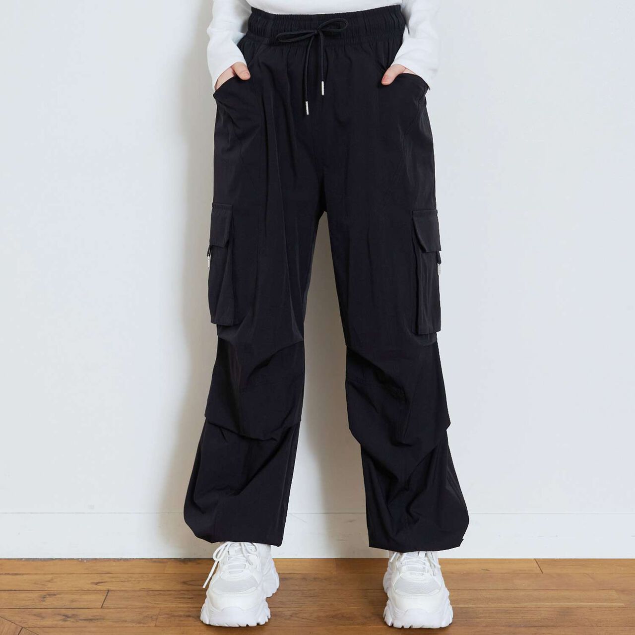 LTXC Cool Touch Stretch Cargo Pants,Black, large image number 0
