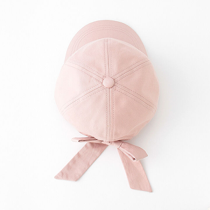 [Link] Back Ribbon Cap (Kids Size),Pearl white, medium image number 19