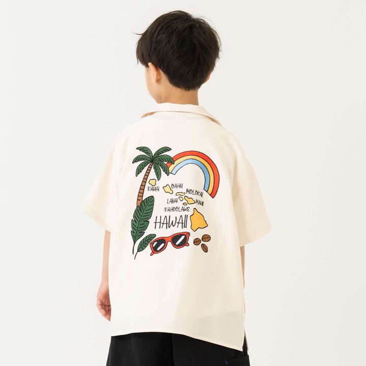 混款So紀念開襟襯衫,米白色, medium image number 5