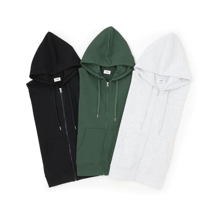 Wool Lined 100% Cotton Zip Parka,Green, medium image number 5