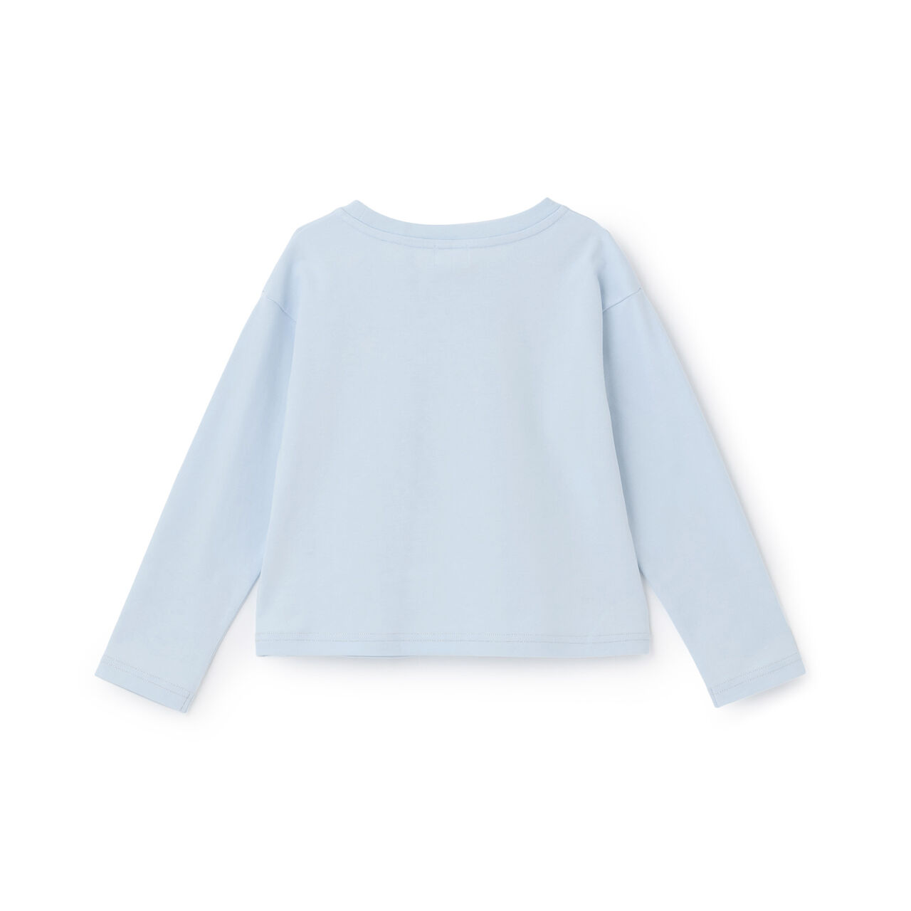 Rhinestone Logo Long-Sleeve T-Shirt,Off white, large image number 1