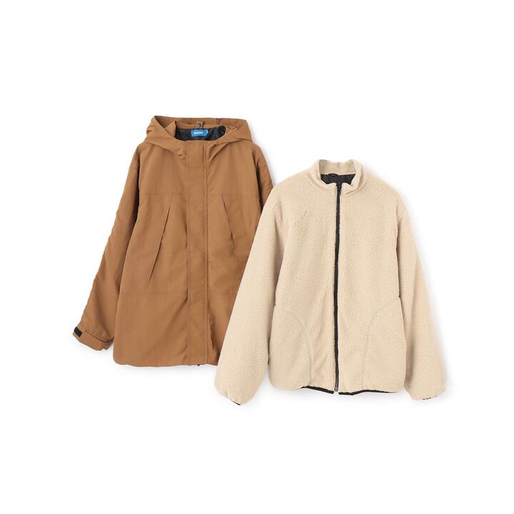 3 WAY Outerwear,Black, medium image number 3