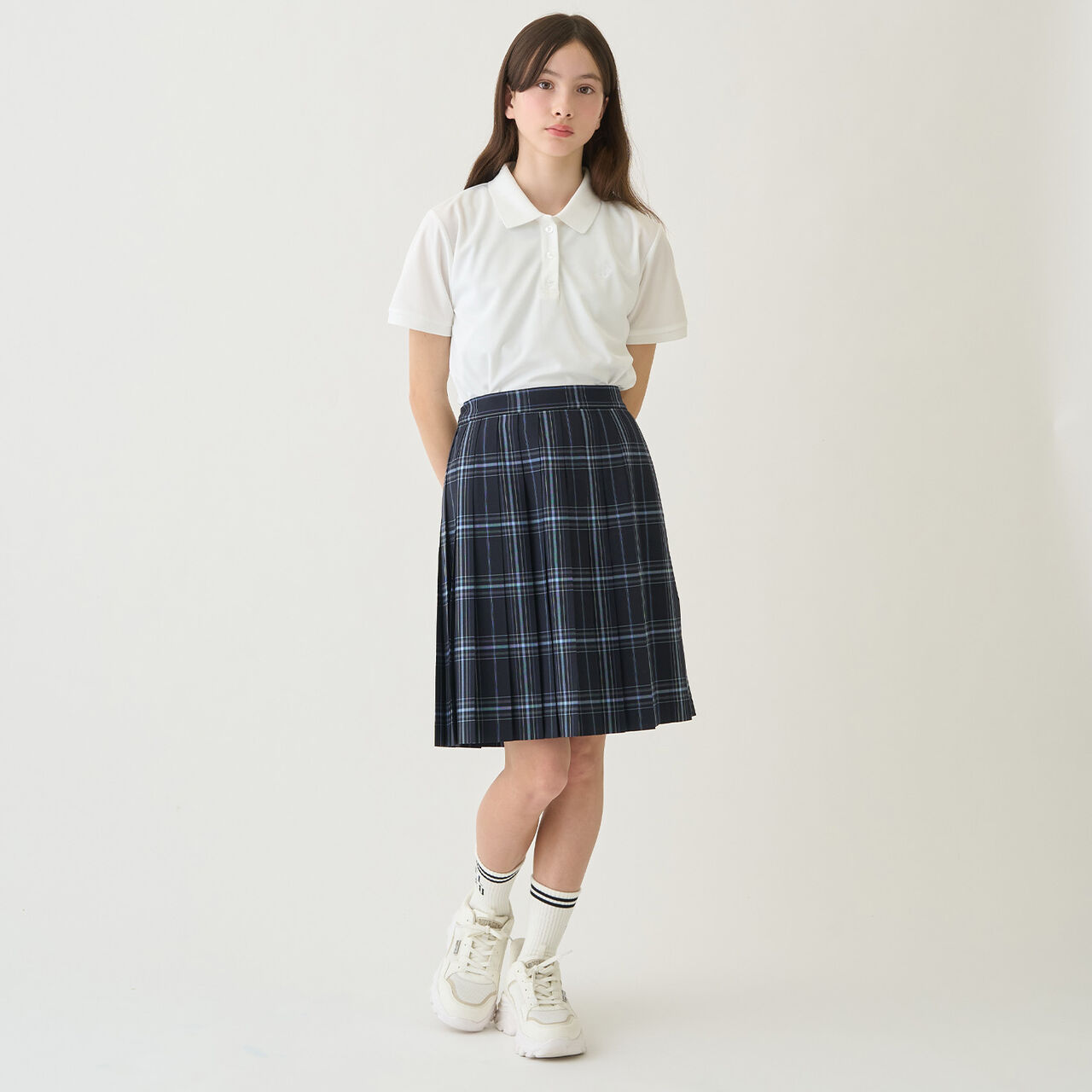 Quick-Dry Absorbent Polo Shirt,White, large image number 11