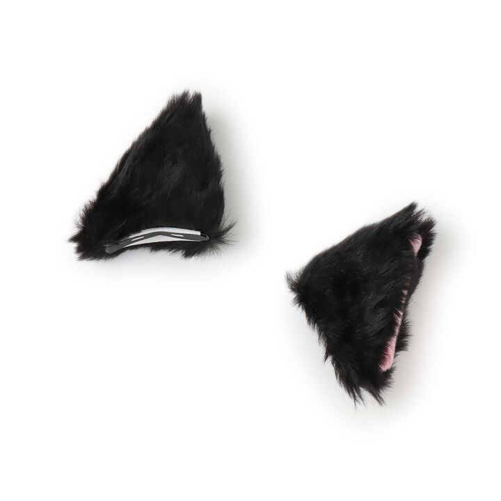 [Recommended for Halloween!!] Cat Ear Hairpin,Off white, medium image number 1