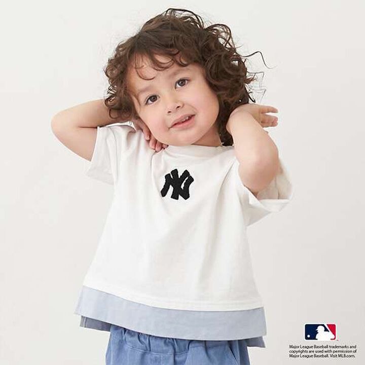 [MLB] Sagara Logo T-Shirt,Smoke white, medium image number 20