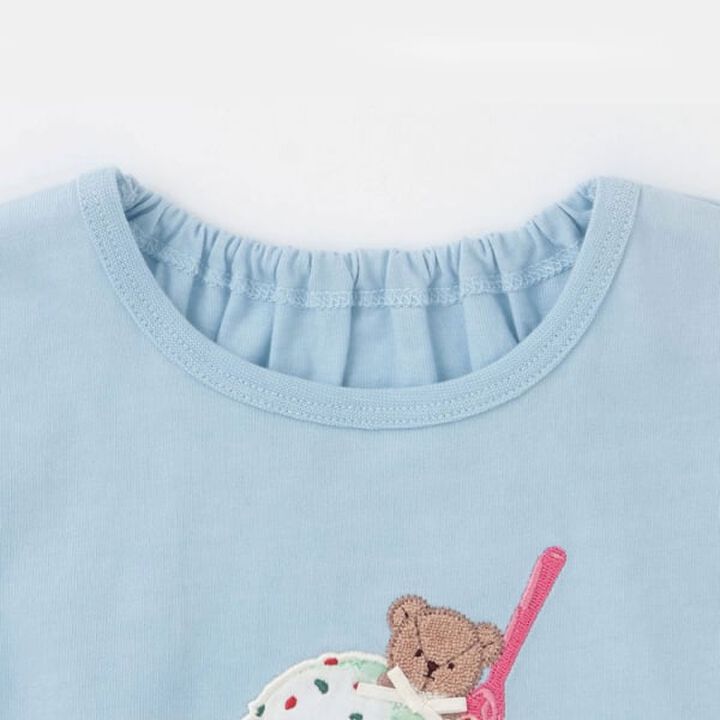 [31 Ice Cream] Cool Sensation Graphic Short Sleeve T-Shirt,Dark red, medium image number 18