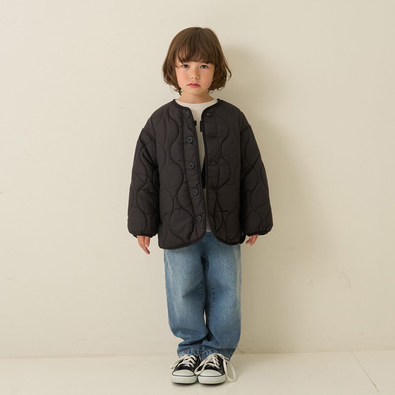 [Mix and Match Series] Quilted Jacket,Off white, large image number 31