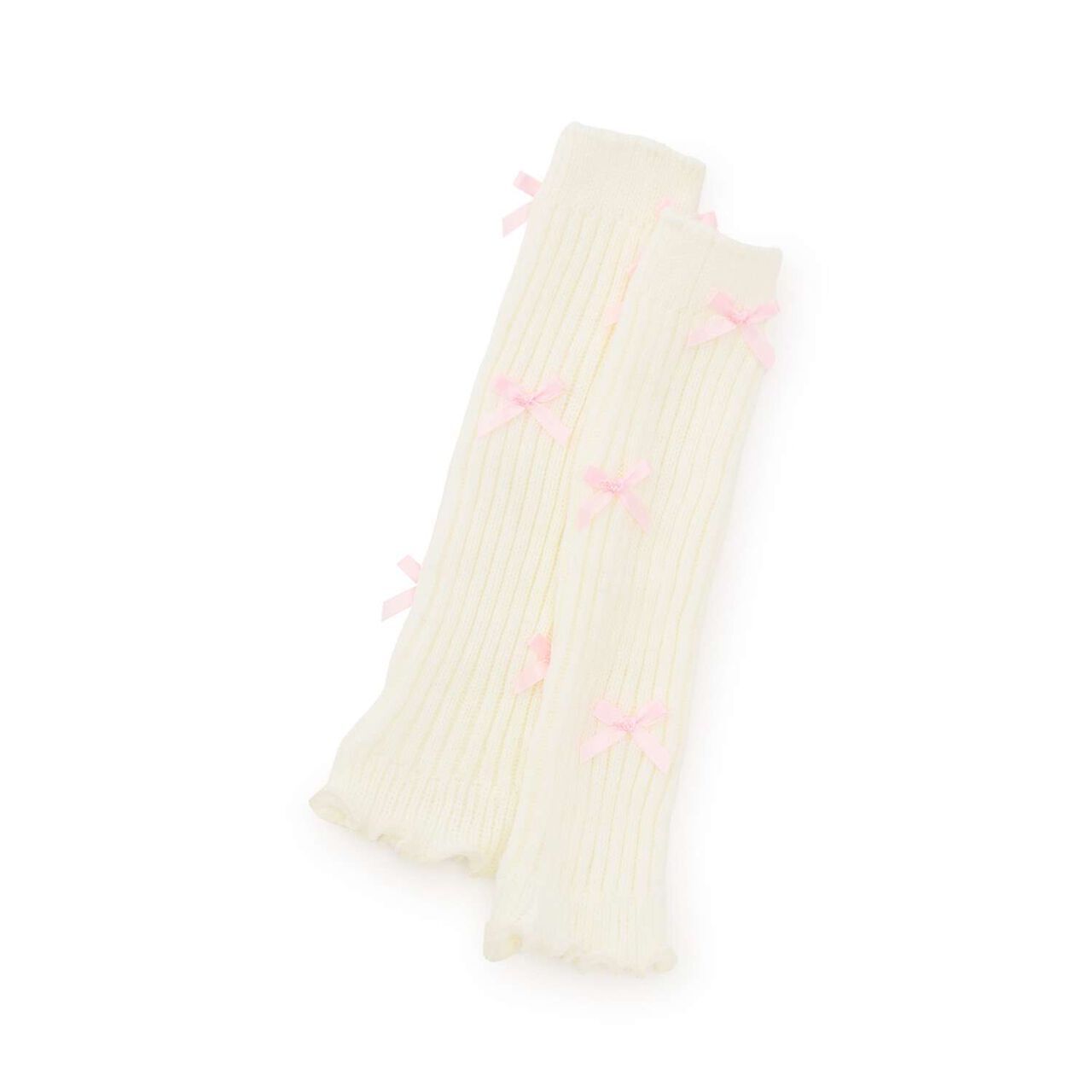 Chibi Loose Socks with Ribbon,Black, large image number 4