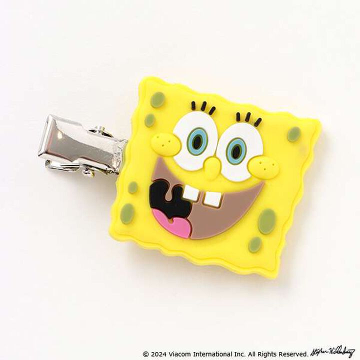 SpongeBob x Angel Blue Bang Clip,Multi color, medium image number 4