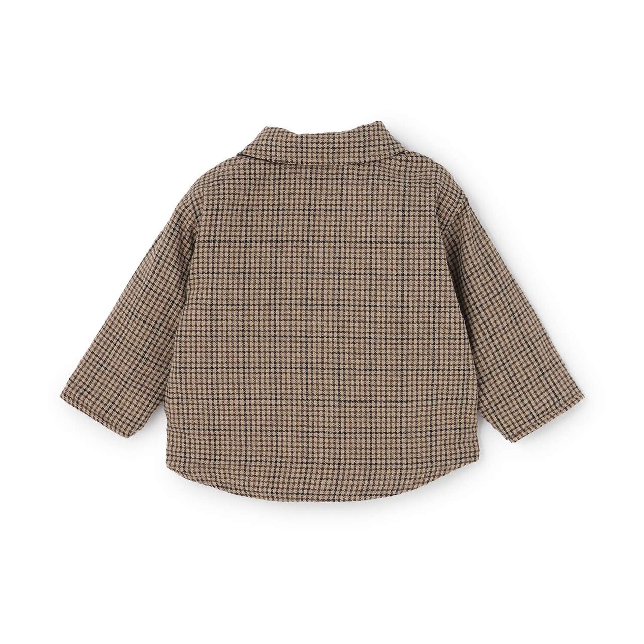 [Reversible] Check Quilted Jacket,Brown, large image number 7