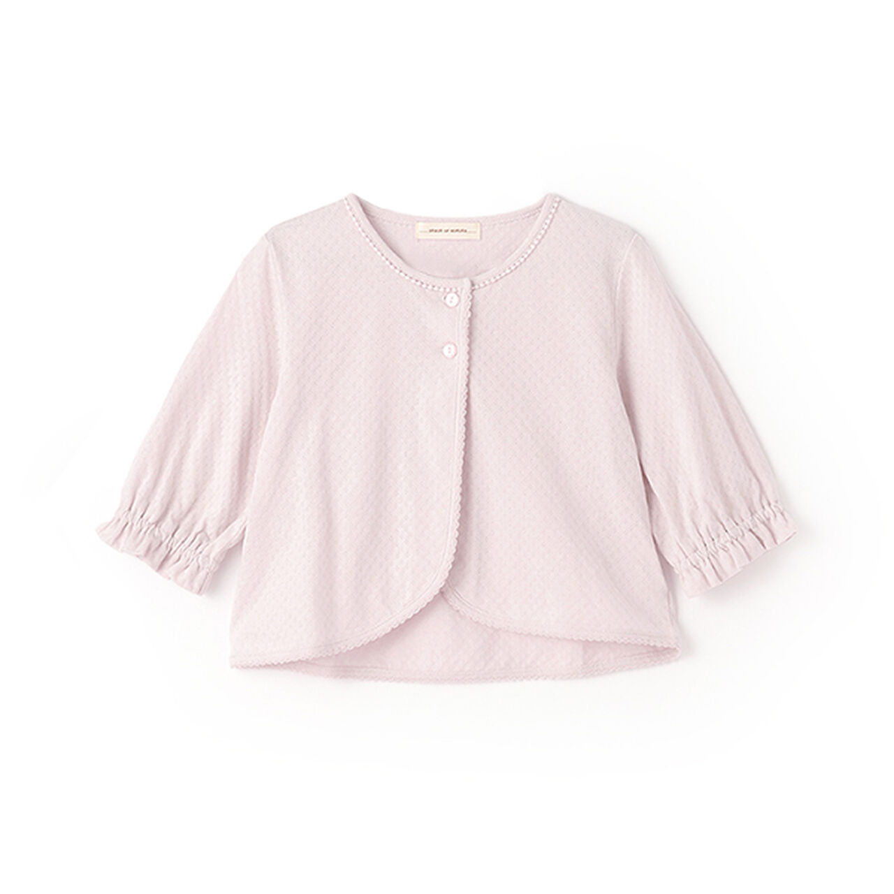 Lacy Jersey Bolero,Lavender, large image number 0