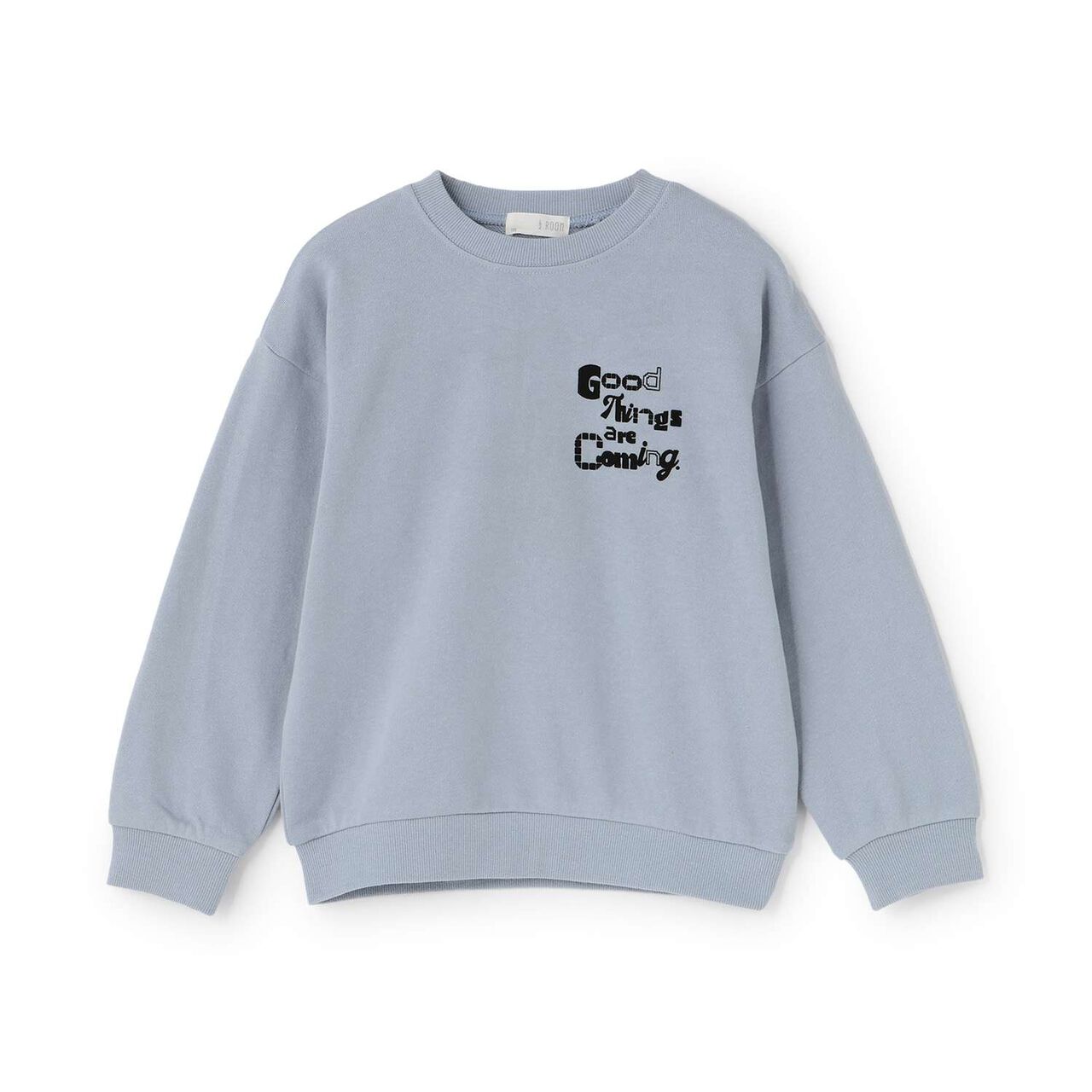 [Muteki Sweatshirt] Stain-Resistant, Quick-Dry & Goodbye Pills &ndash; Choice of 6 Patterns Sweatshirt,Blue gray, large image number 0