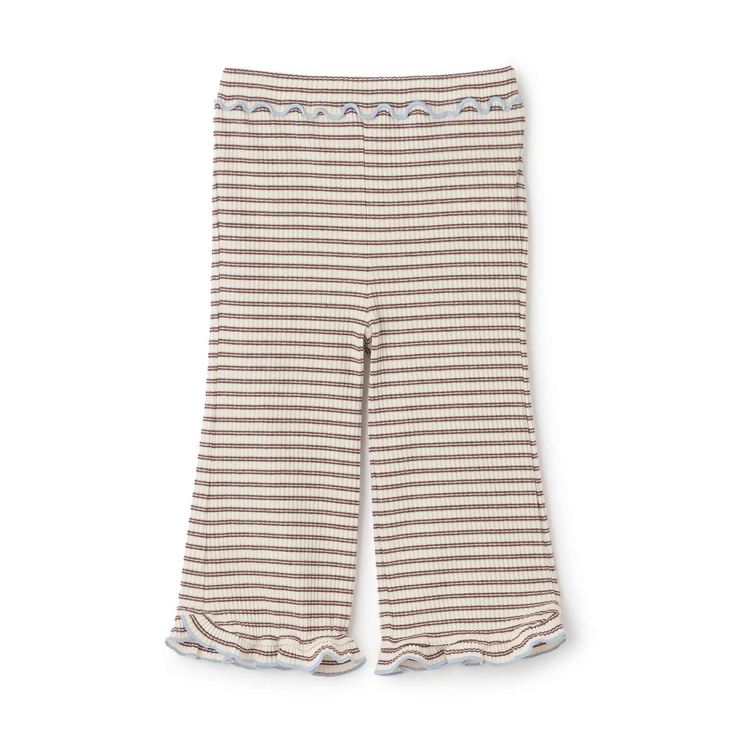 【merruny.】pom knit frill パンツ95-105 Merrowed Frill Flared Pants | Narumiya Official Global Online Store