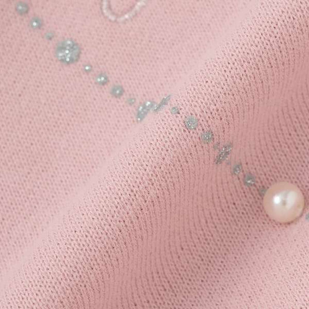 Bunny Pouch One-Piece Dress,Pink, large image number 4