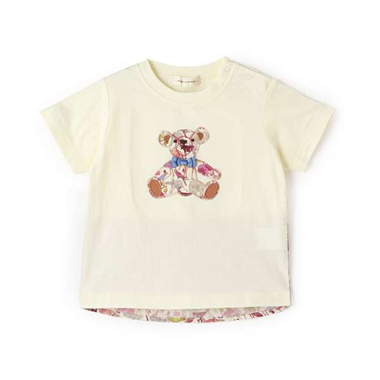 Q for the Zoo Teddy Bear Short Sleeve T-Shirt,Pearl white, large image number 0
