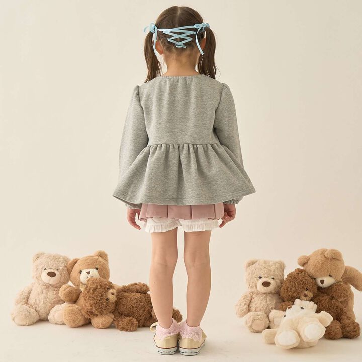 [Lycee Mine Ballet Series] Pleated Skirt (Inner Shorts Included),Charcoal gray, medium image number 25