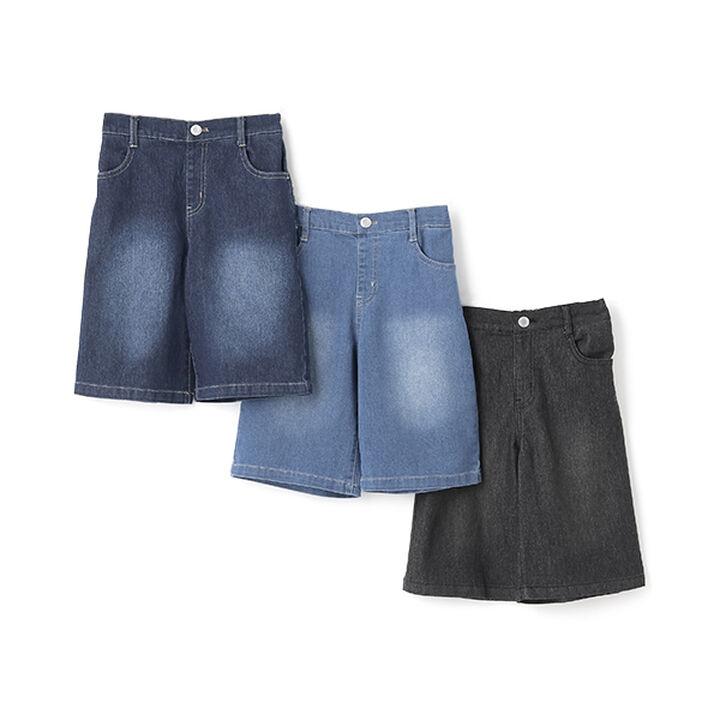 Denim Bermuda Shorts,Blue, medium image number 11