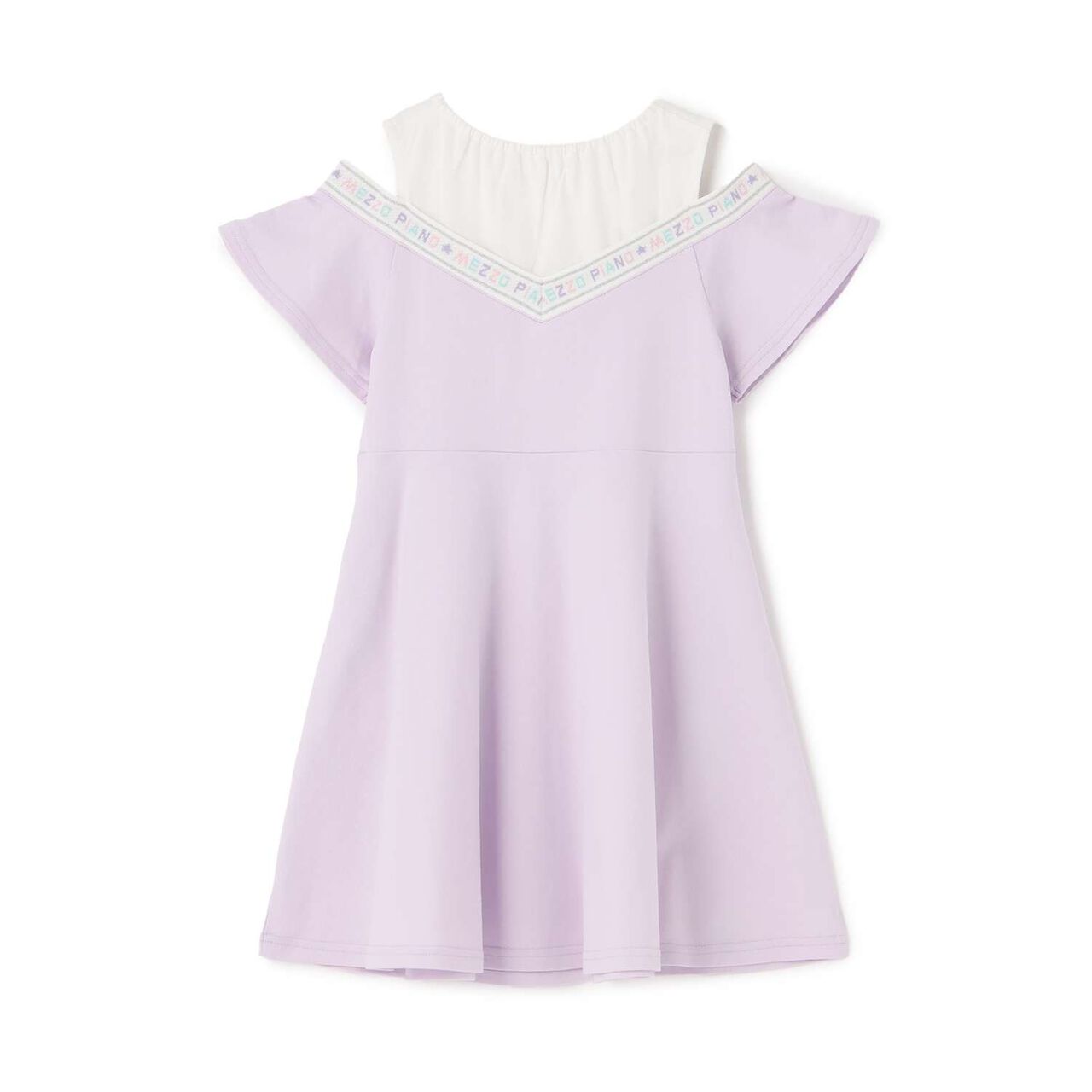 [Restock] Logo Line Cut One-Piece Dress,Mint, large image number 1