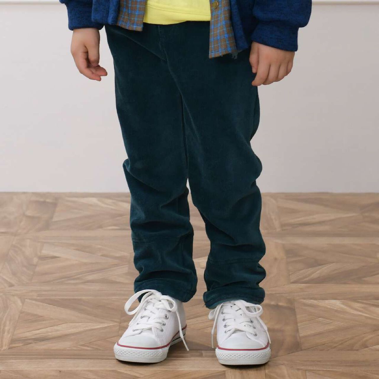KP Boy針織燈芯絨褲(80至130),炭灰色, large image number 19