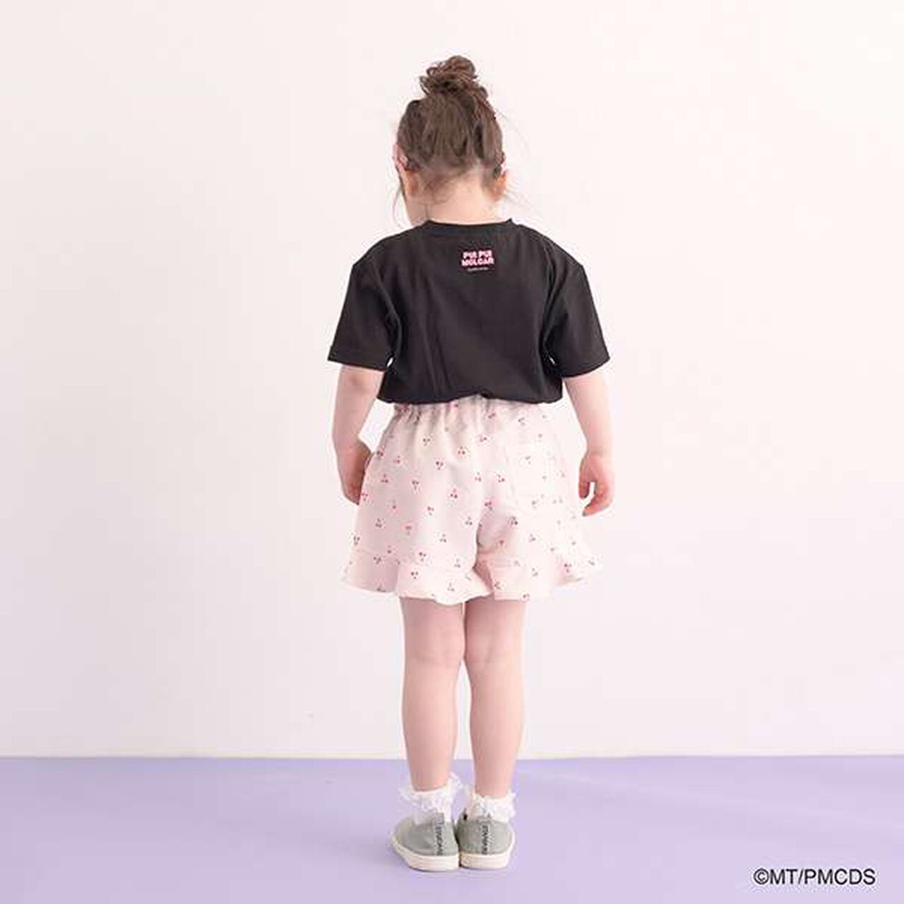 [PUI PUI Molkky] Non-Deforming Soft Cotton Munch Munch Molkky T-Shirt,Moderate pink, large image number 2