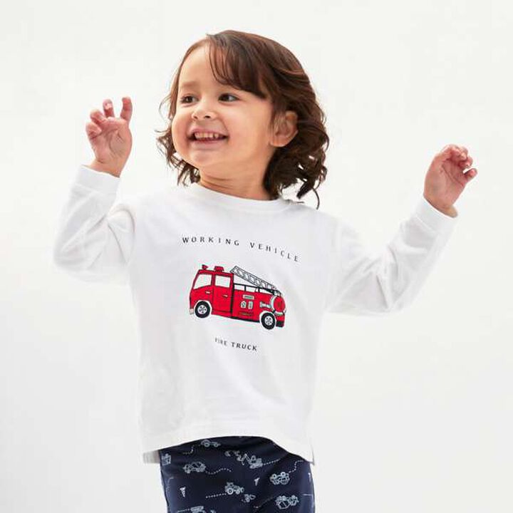 Affordable BOYS Long-Sleeve T-Shirt,Peach, medium image number 20