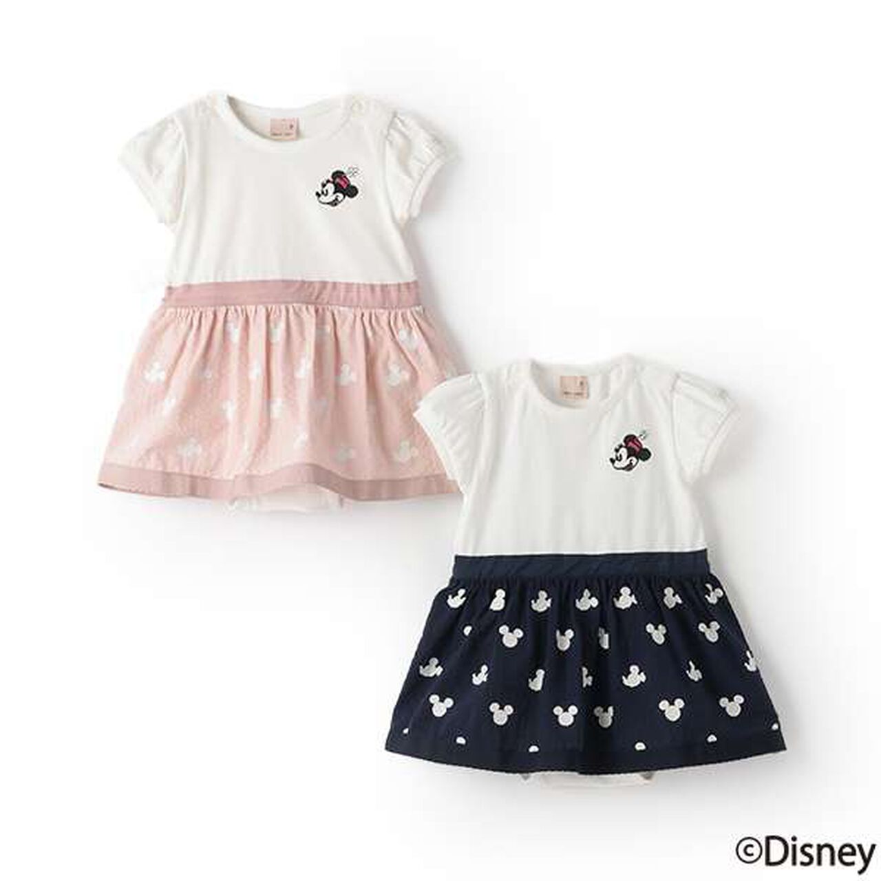 [Disney] Color Block OP Romper,Pink, large image number 11