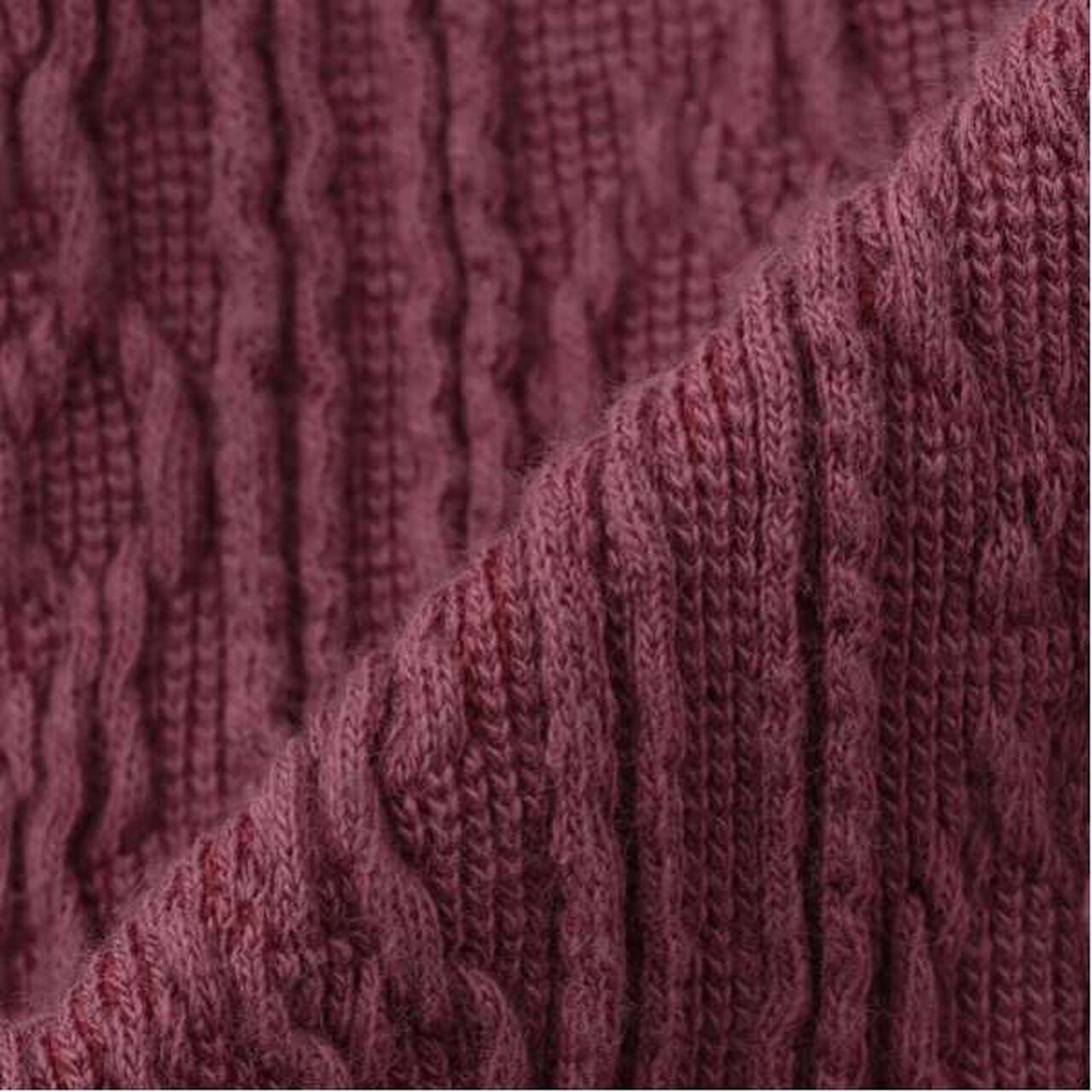 Shea Butter Jacquard High Neck Long T-Shirt,Ivory, large image number 4