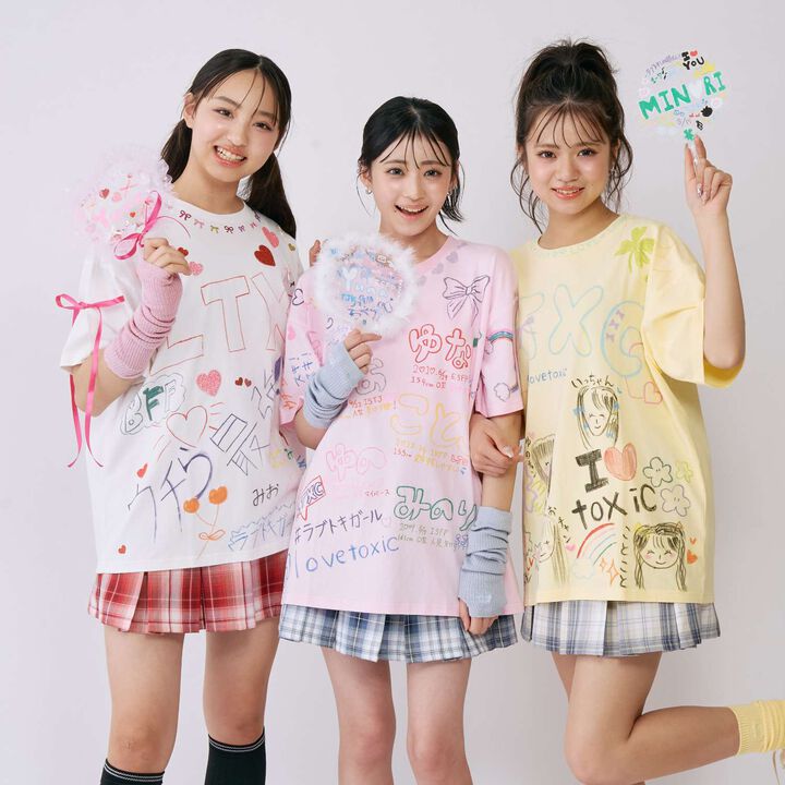 [Oshikatsu] Clear Doodle Fan,Multi color, medium image number 4