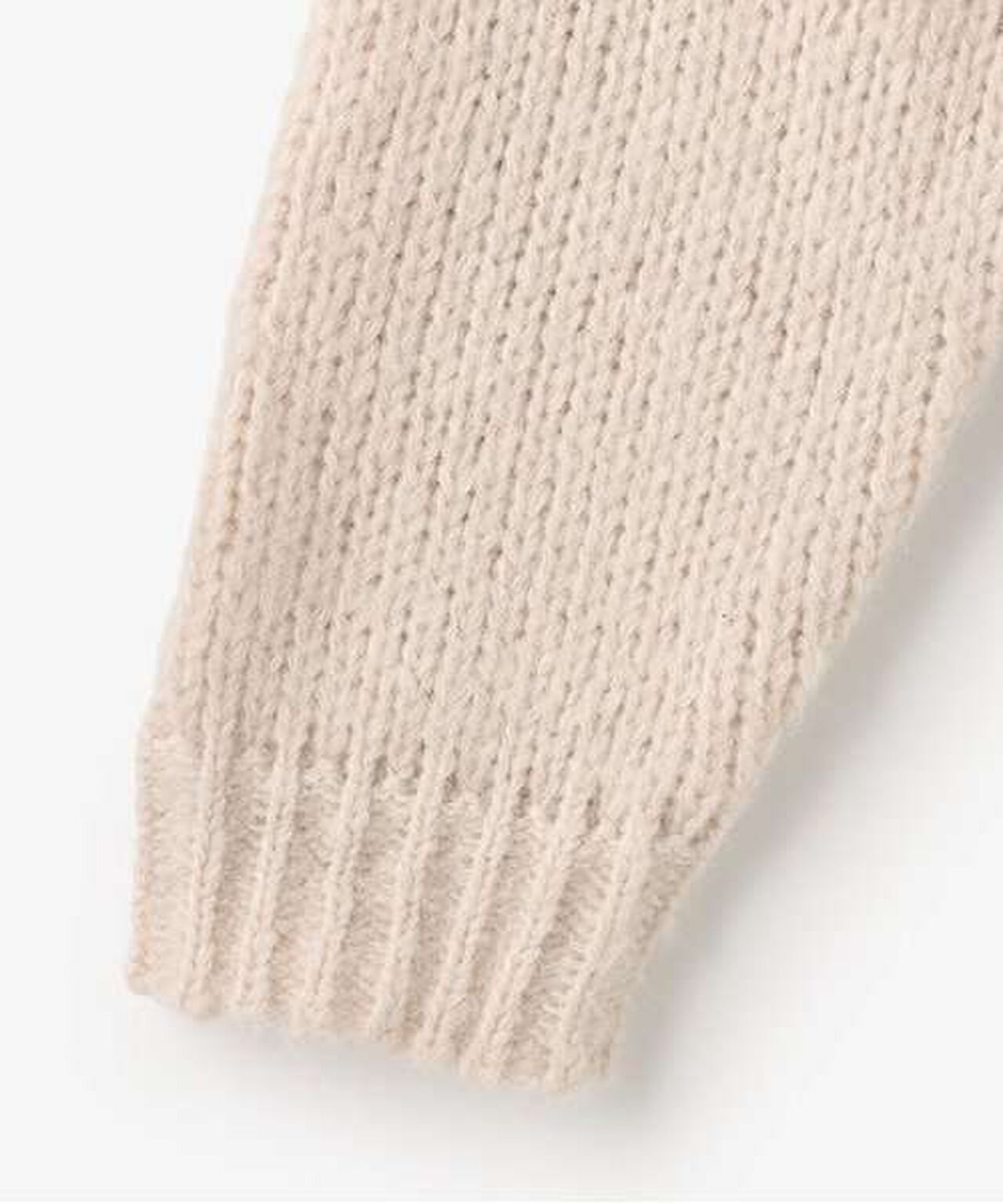 Short Knit Cardigan,Ivory, large image number 4