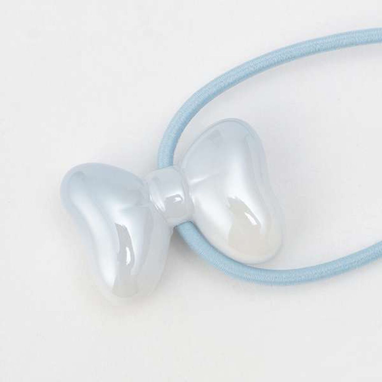 [Lycee Mine Ballet Series] Gradient Ribbon Hair Ties 2P Set,Cherry Pink, large image number 5