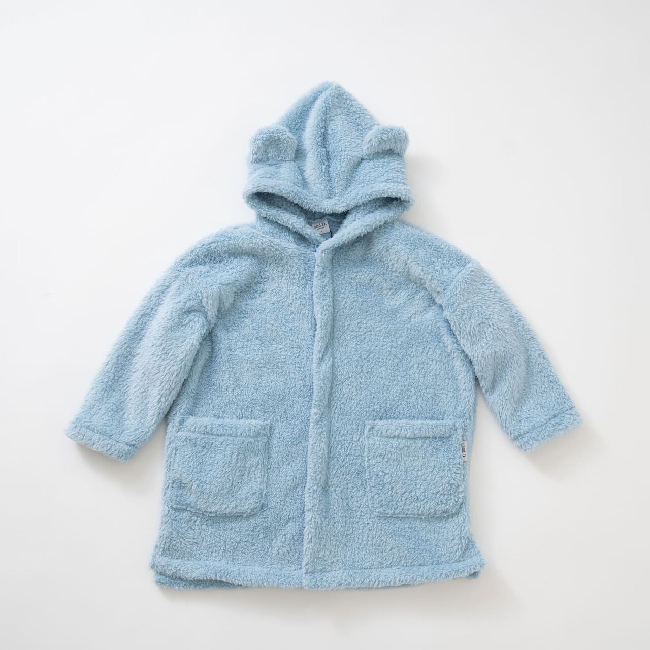 Fluffy Fleece Hoodie,Beige, large image number 12