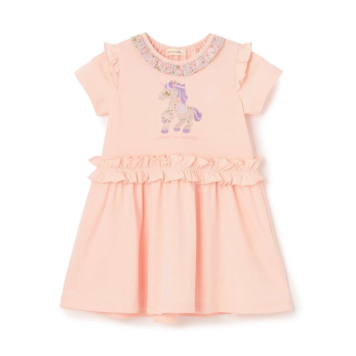 Unicorn Liberty Appliqu&eacute; One-Piece Dress,, medium