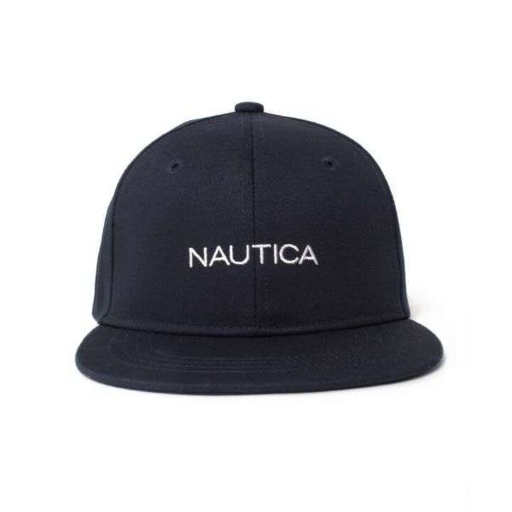 [NAUTICA] Flat Brim Twill Cap,Navy, medium image number 7