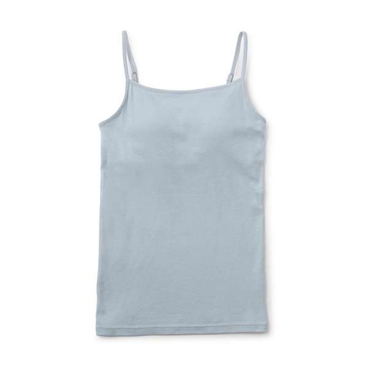 Basic C100% Camisole with Padding,Mocha tea, large image number 12